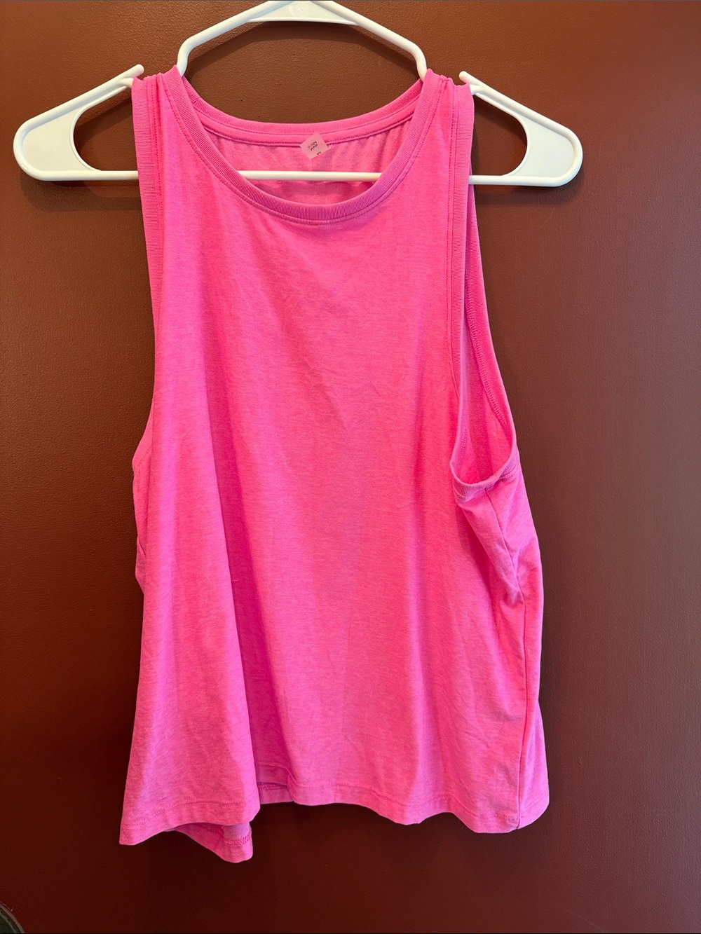 Beyond Yoga Women's Sleeveless Pink Tank Top